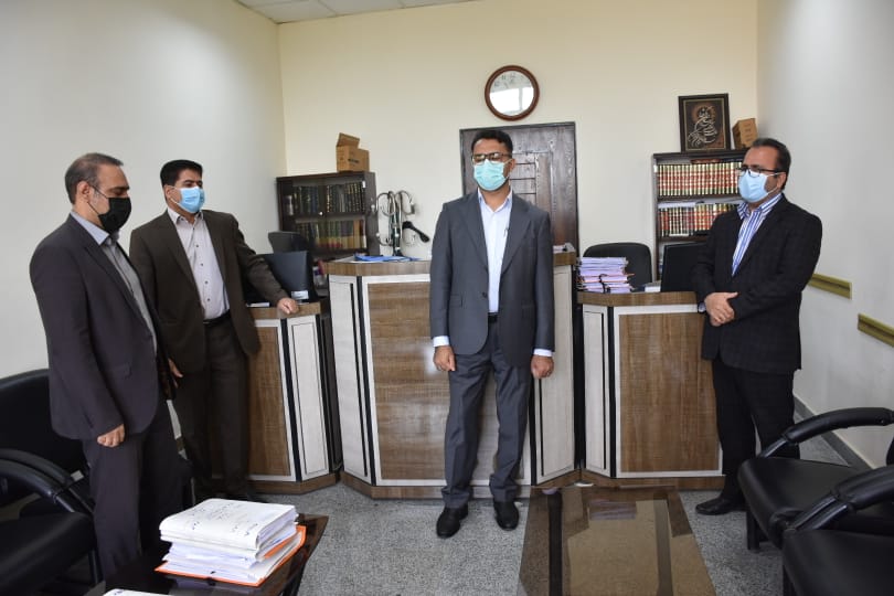 بازدید رئیس کل دادگستری هرمزگان از محاکم تجدید نظر استان 