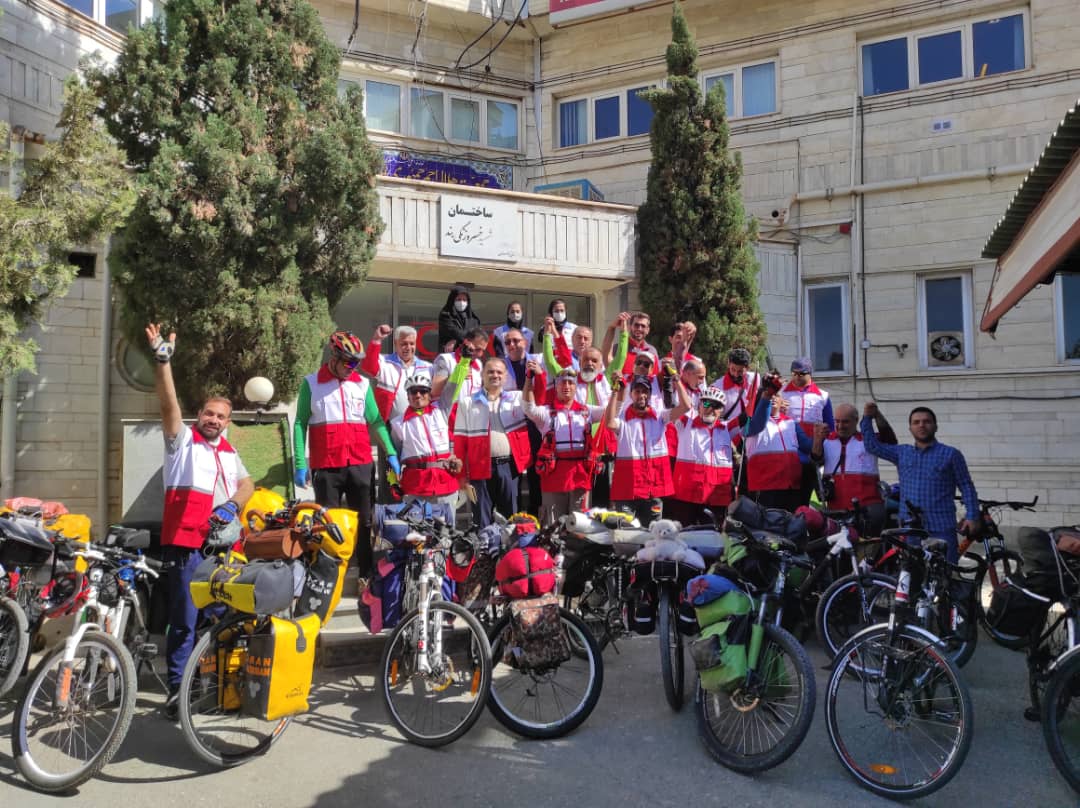 حرکت تور دوچرخه سواری صلح از کردستان به مقصد تهران