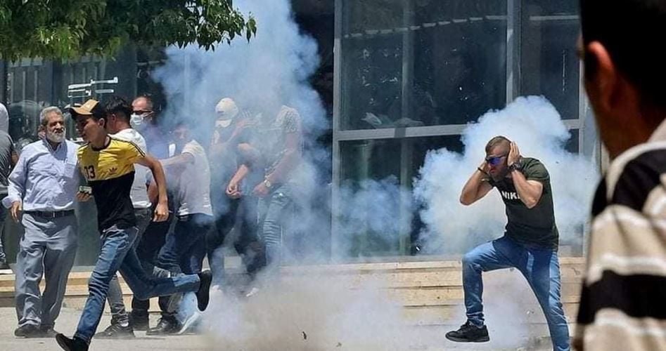 سرکوب تظاهرات اعتراضی به یهودی‌سازی مسجد ابراهیمی