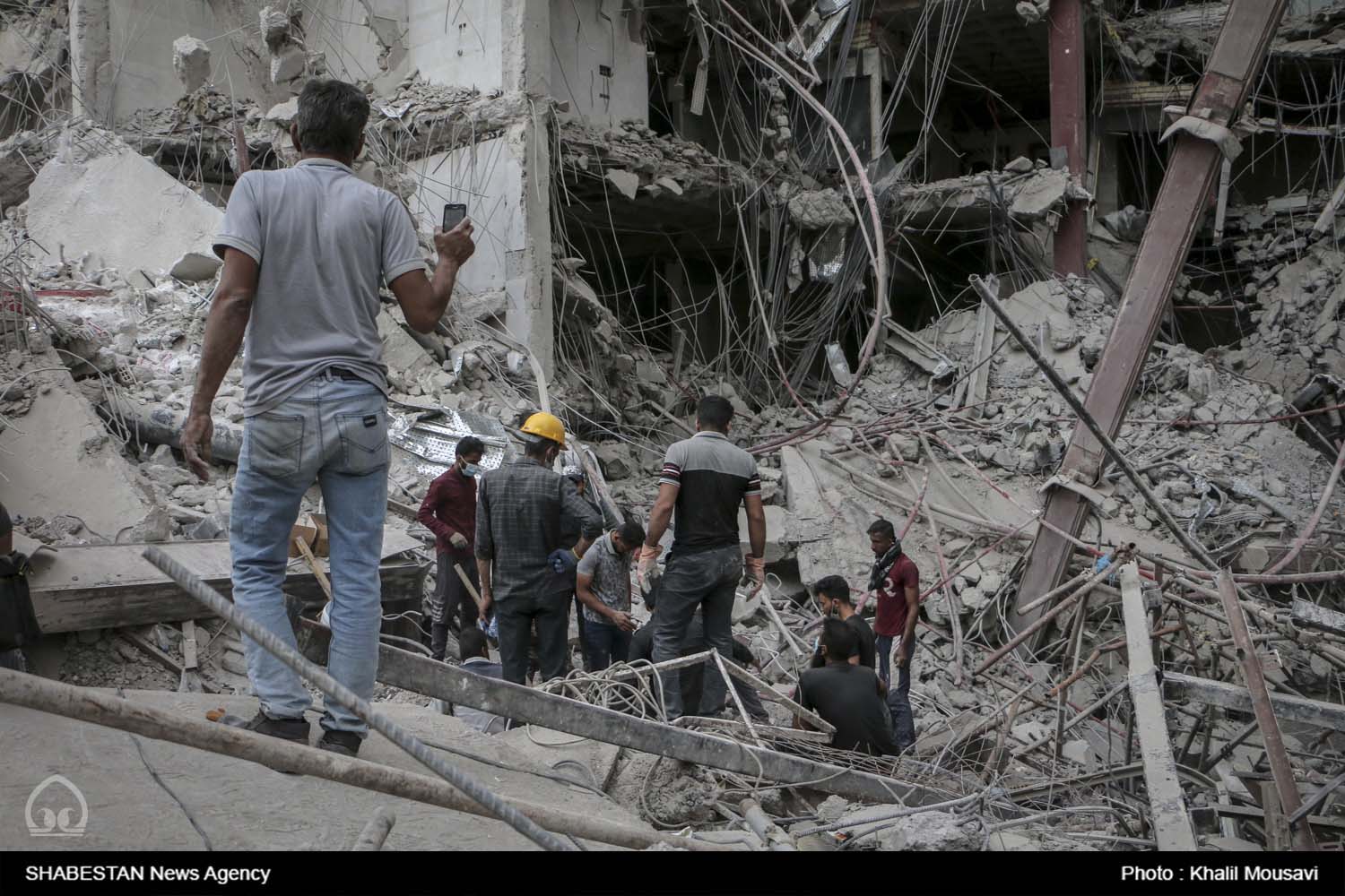 شمار کشته‌شدگان حادثه ساختمان متروپل آبادان به ۲۶ نفر رسید