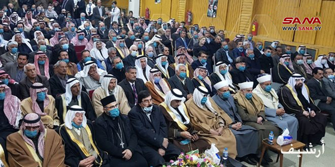 شورای شیوخ و بزرگان عشایر و قبایل عربی در حسکه تهدیدات ترکیه را محکوم کردند