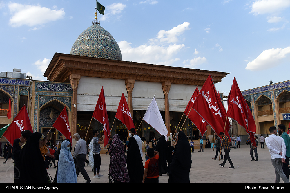 برگزاری برنامه‌ های جشن میلاد امام رضا (ع) در حرم مطهر حضرت شاهچراغ (ع)