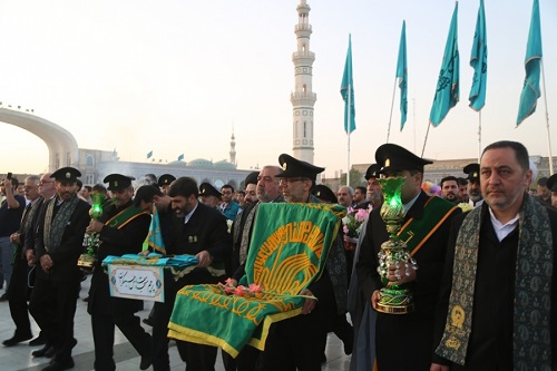 میزبانی از کاروان «زیرسایه خورشید» در مسجد مقدس جمکران  