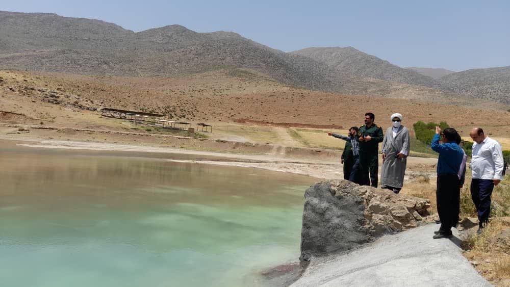 مرمت و بازسازی منبع ذخیره آب سراب روستای موسیوندی بیرانشهر 