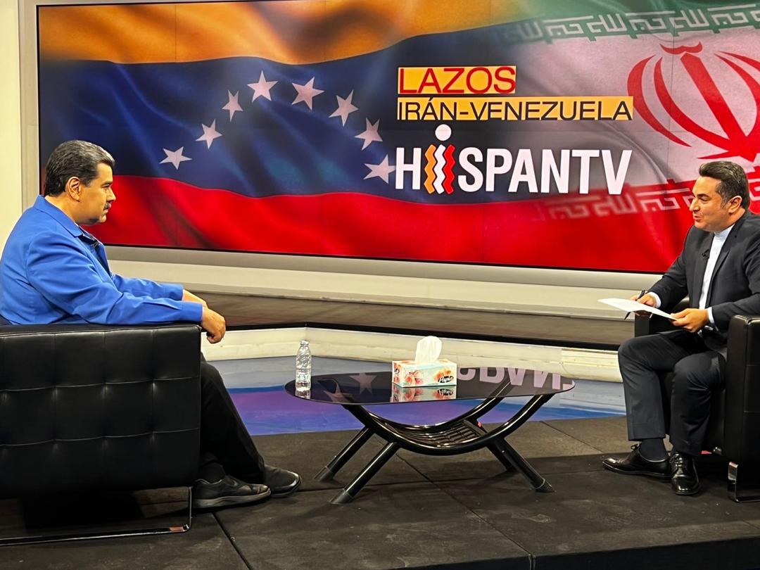 دنیایی که مادورو در هیسپان تی وی به تصویر کشید