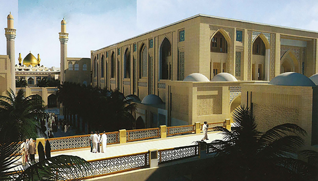 «صحن فاطمه زهرا(ع)» بزرگ‌ترین پروژه برای توسعه صحن حیدری + عکس