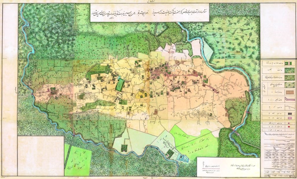 قدیمی ترین نقشه رشت چگونه با سختگیری های نایب الحکومه گیلان ترسیم شد