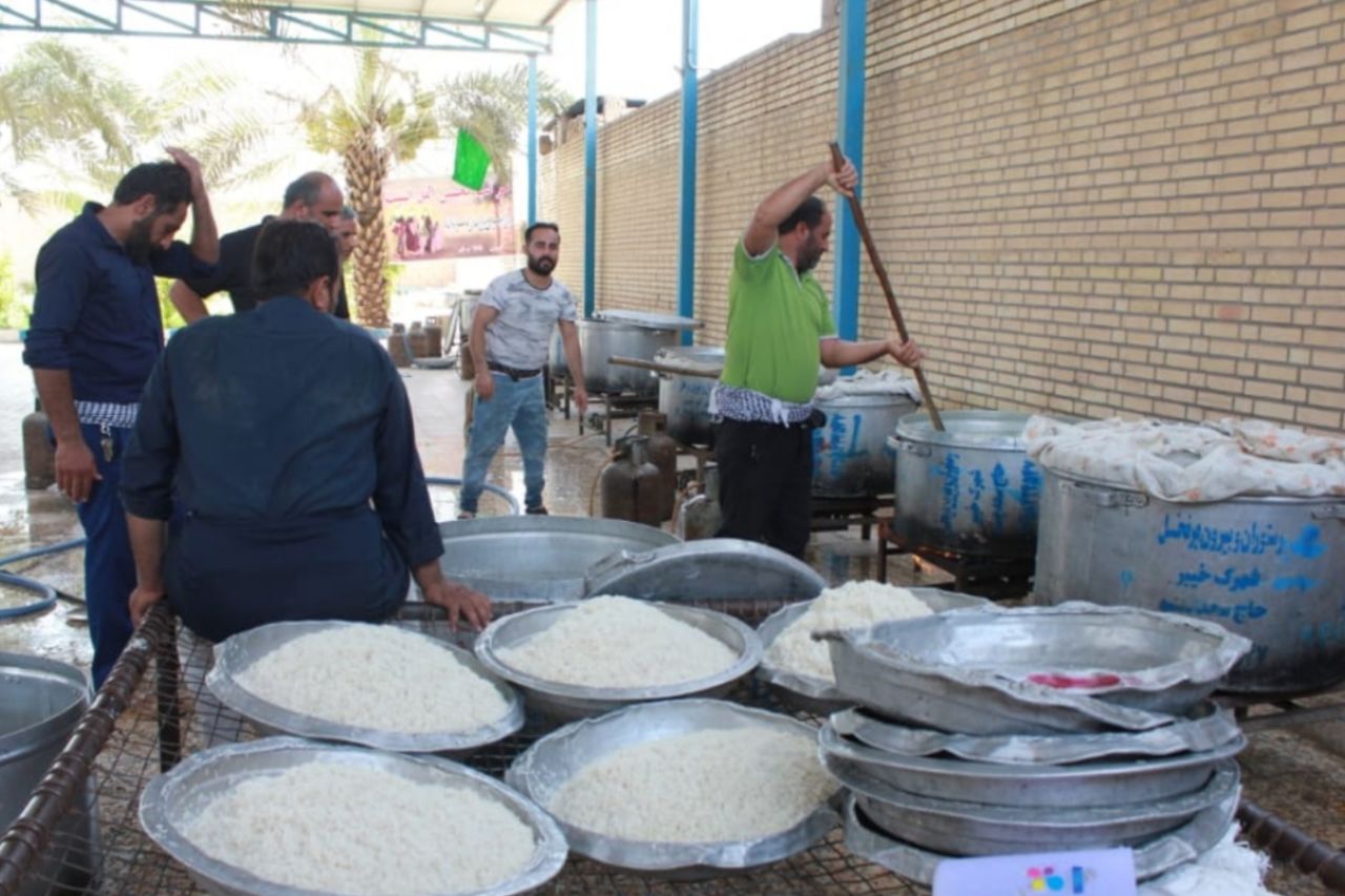 پخت و توزیع ۲۹ هزار پرس غذای گرم در بخش چغامیش دزفول