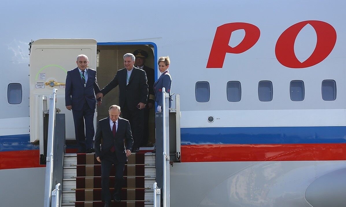 رئیس جمهور روسیه وارد تهران شد