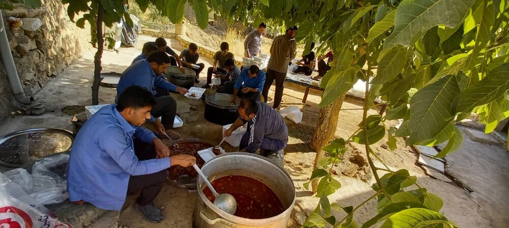 اطعام گسترده غدیری در کهگیلویه و بویراحمد 