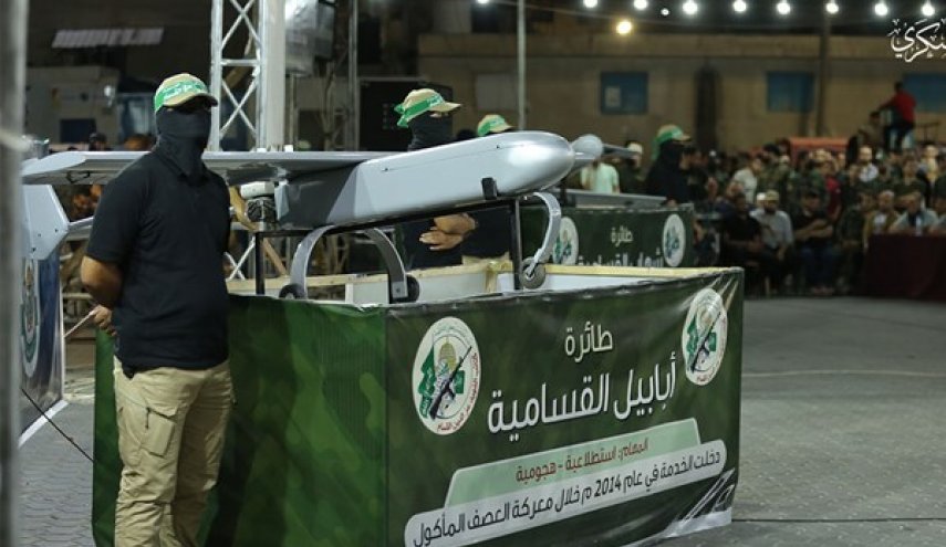  خط و نشان پهپادی مقاومت فلسطین برای رژیم صهیونیستی+ تصاویر 