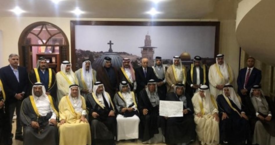 عشایر عراقی پیمان وفاداری با فلسطین را امضا کردند