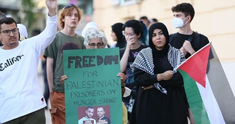 تجمع همبستگی با ملت فلسطین و محکومیت حمله به غزه در اتریش