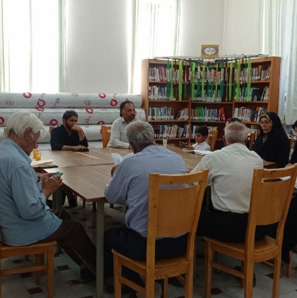  محفل شعر «عاشقان اربعین»  کانون «شهید علم الهدی» شهر بن برگزار شد