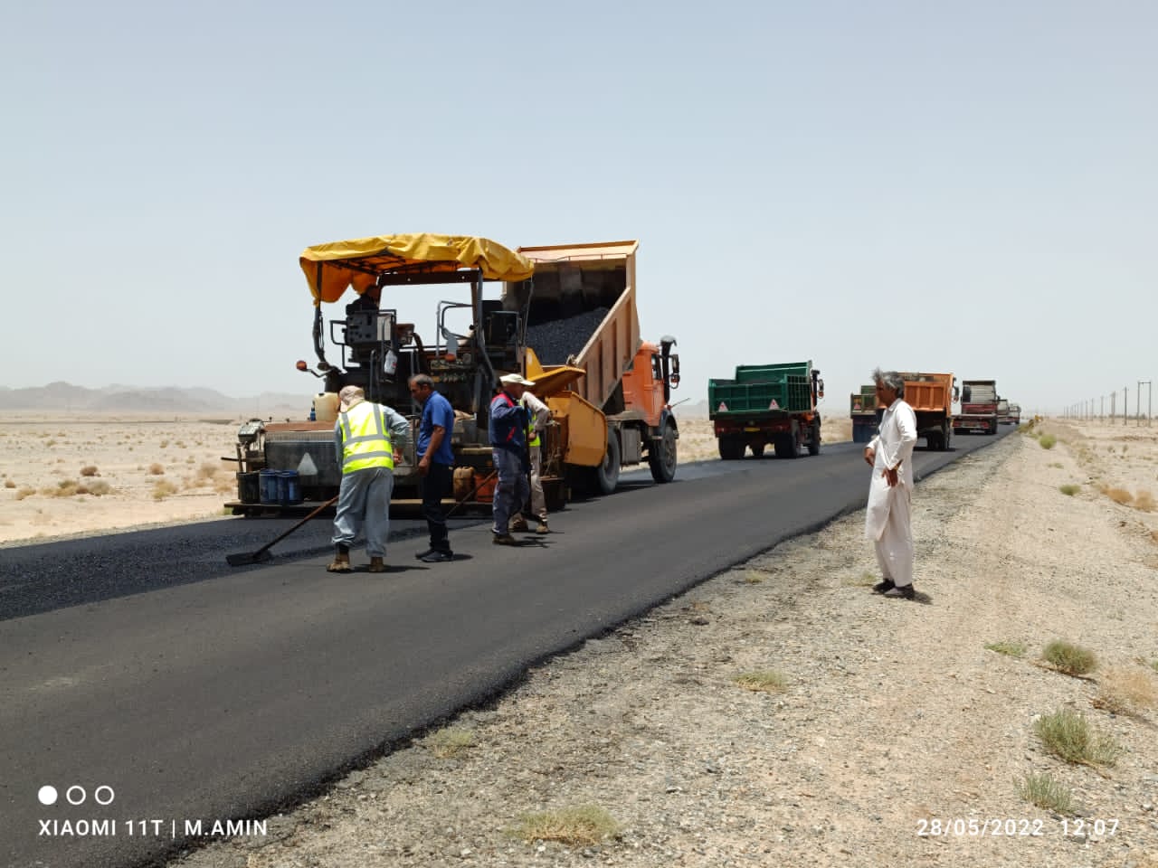 کسب رتبه برتر در روکش آسفالت جاده ای توسط اداره کل راهداری و حمل و نقل جاده ای سیستان و بلوچستان  