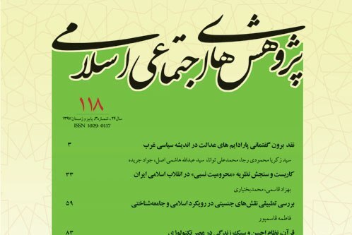 بررسی اصول جامعه مدنی اسلامی از نگاه قرآن در «پژوهش‌های اجتماعی اسلامی»