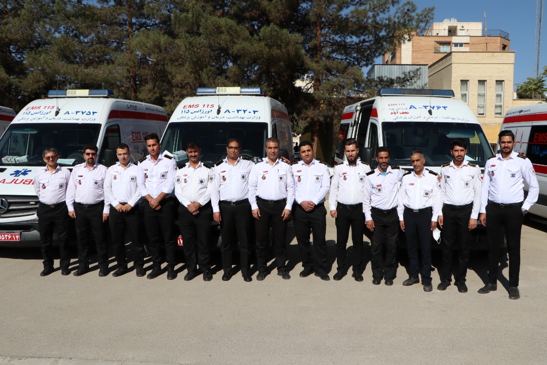 ۱۰ آمبولانس همایش پیاده روی اربعین را پوشش می‌دهند