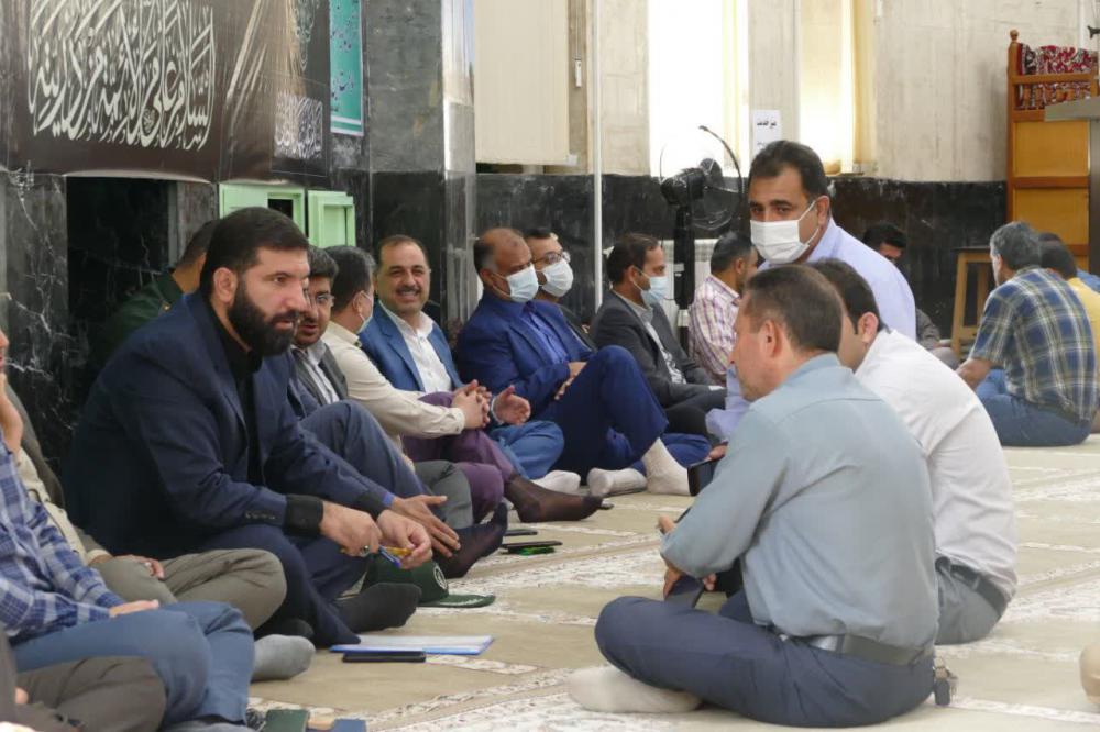 میز خدمت جهادی در مسجد جامع ماسال برگزار شد