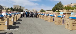 اهدای  ۱۱۰ سری جهیزیه به نوعروسان زیر پوشش کمیته امداد ملایر