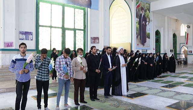 یادبود شهدای حادثه تروریستی حرم مطهر شاهچراغ(ع) در بندرعباس برگزار شد