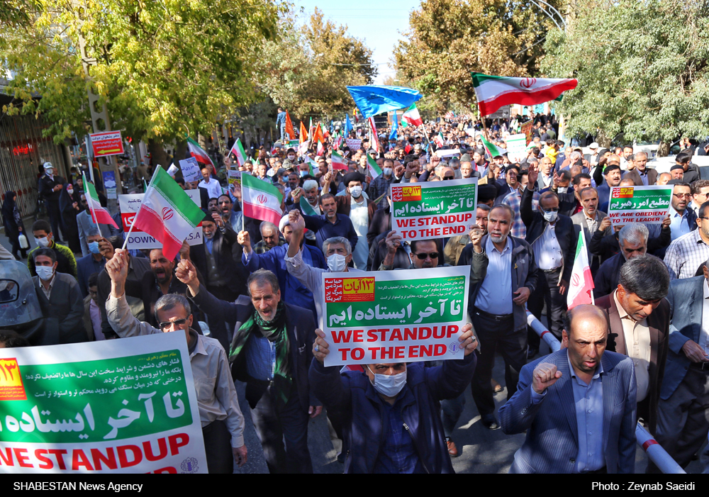 طنین «مرگ بر آمریکا» از ساحل خزر تا دشت‌های ترکمن صحرا/ اتمام حجت ملت استکبارستیز با دشمنان و اغتشاشگران