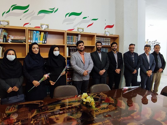 حضور مدیران فرهنگی استان در کتابخانه‌ های عمومی و تقدیر از کتابداران  