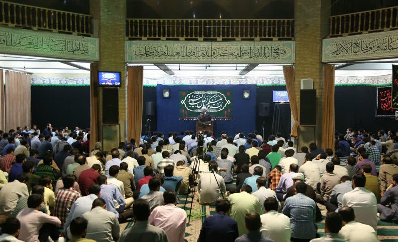 برگزاری جلسه هفتگی میثاق با شهدا در مسجد دانشگاه امام‌صادق(ع)