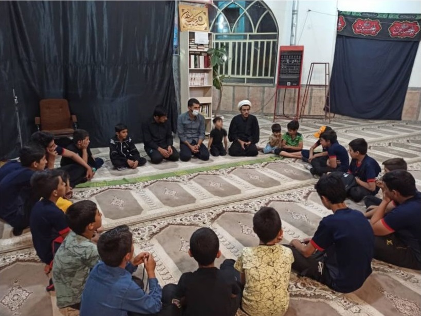 بچه های مسجد الزهرا (س) شهر بن در نشست تربیتی شرکت کردند
