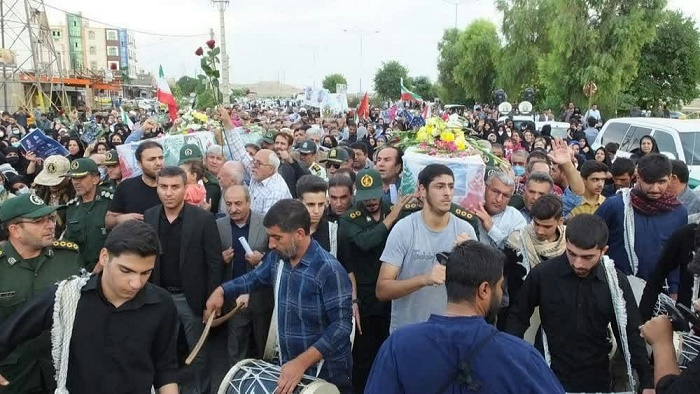 فرزندان روح الله در آرامگاه ابدی خود به خاک سپرده شدند