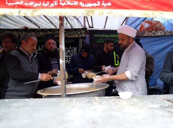 خدمات شبکه امامت به زائران حاج‌قاسم در ۲۰۰ موکب