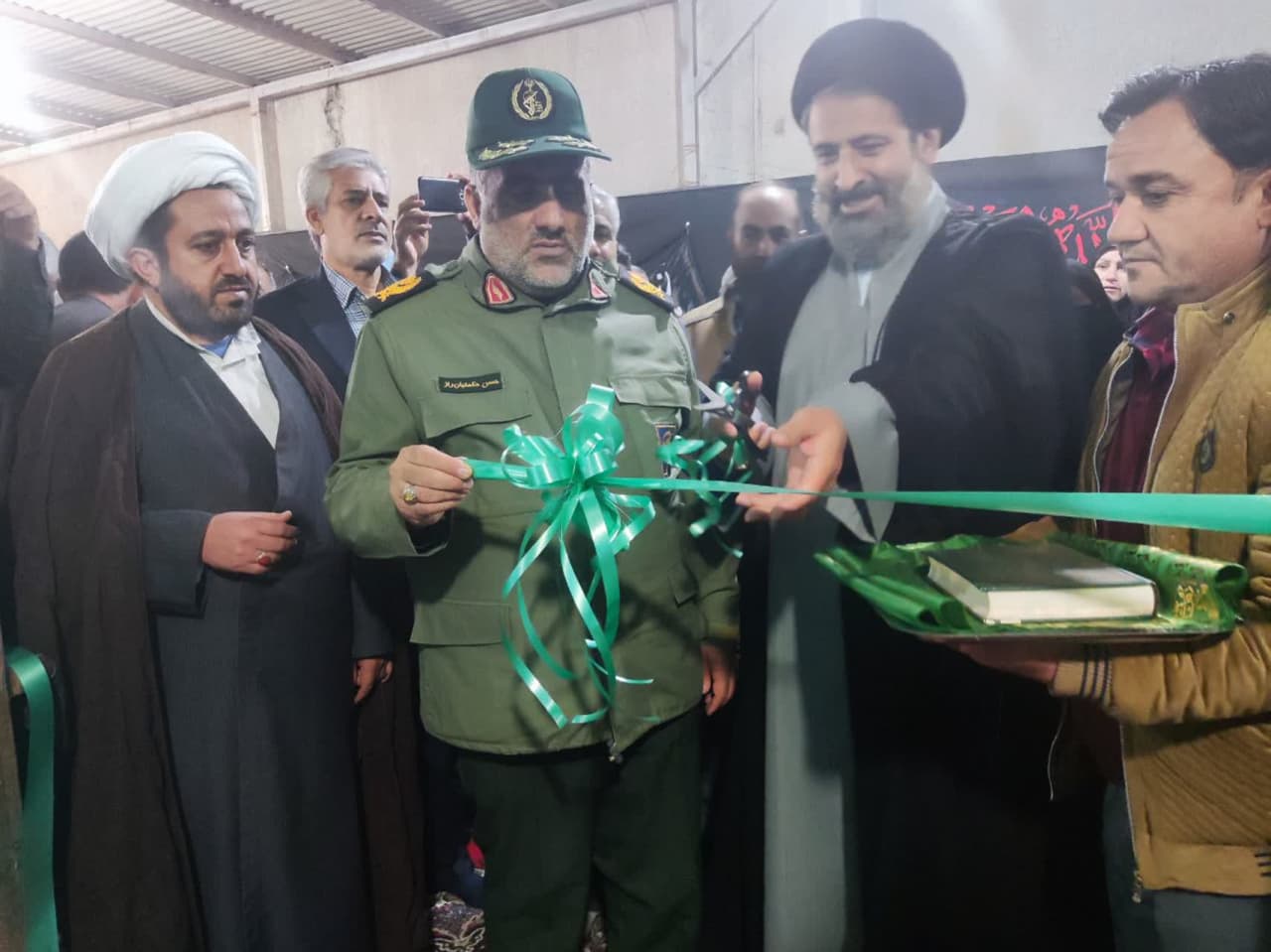 گزارش تصویری مراسم حاج قاسم و افتتاح هیئت مذهبی مدافعان حرم در کهگیلویه و بویراحمد