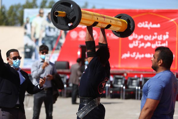 برگزاری سومین دوره مسابقات قوی ترین مردان استان هرمزگان در کانون بیت النور 