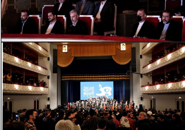 اولین اجرای ارکستر ملی تقدیم به زلزله زدگان خوی ،ترکیه و سوریه شد 