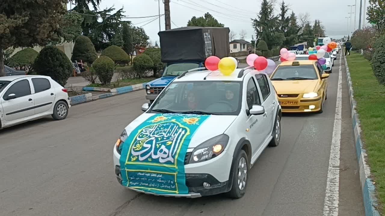 کاروان نیمه شعبان در بندر آستارا راه‌اندازی شد