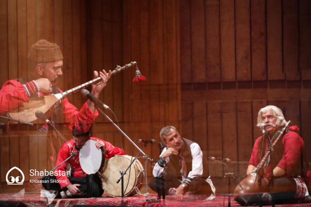 اجرای ۵ گروه موسیقی مقامی خراسان شمالی در بجنورد