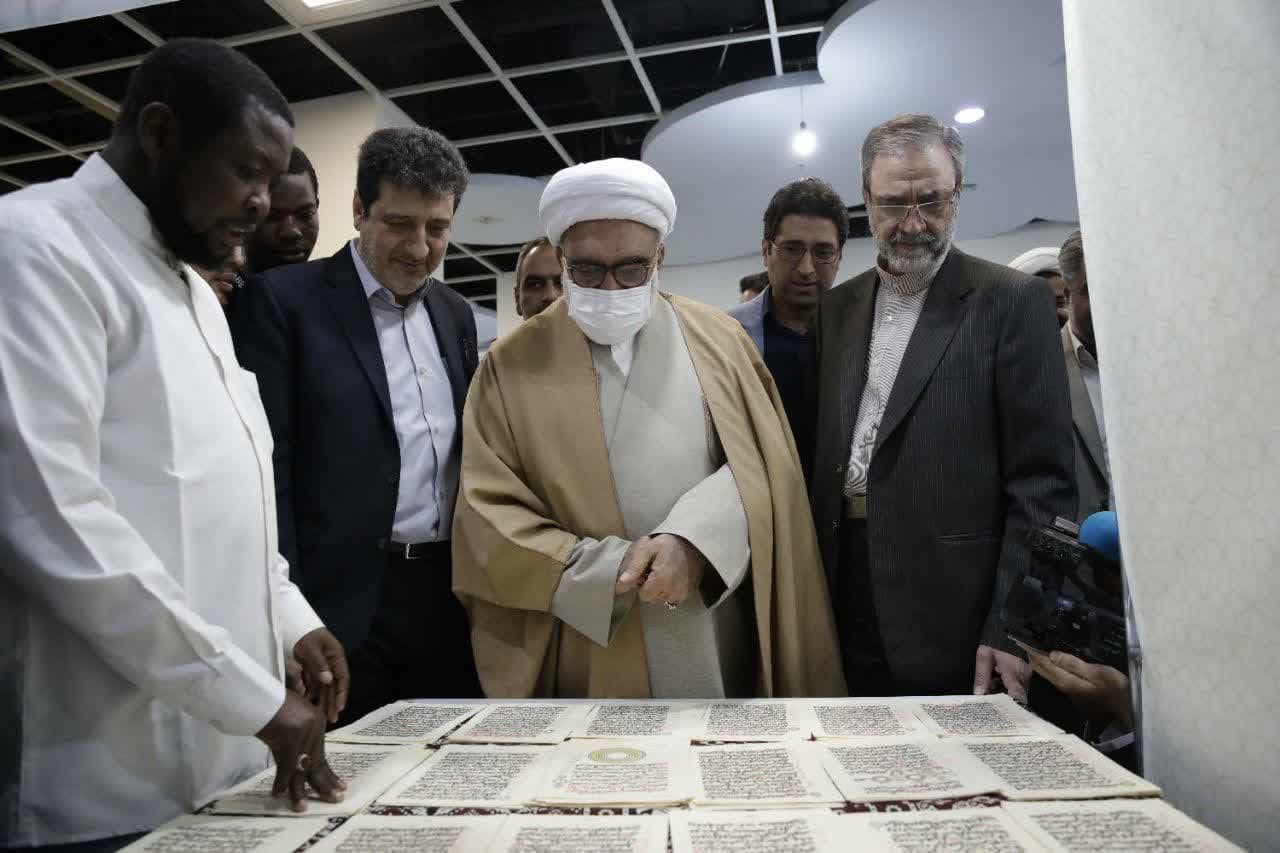 افتتاح نمایشگاه بین‌المللی قرآن و عترت مشهد و نمایشگاه رواق خدمت آستان قدس رضوی