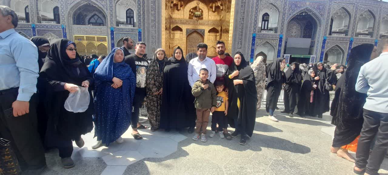 اعزام فعالان کانون امام علی(ع) نکا به مشهد مقدس