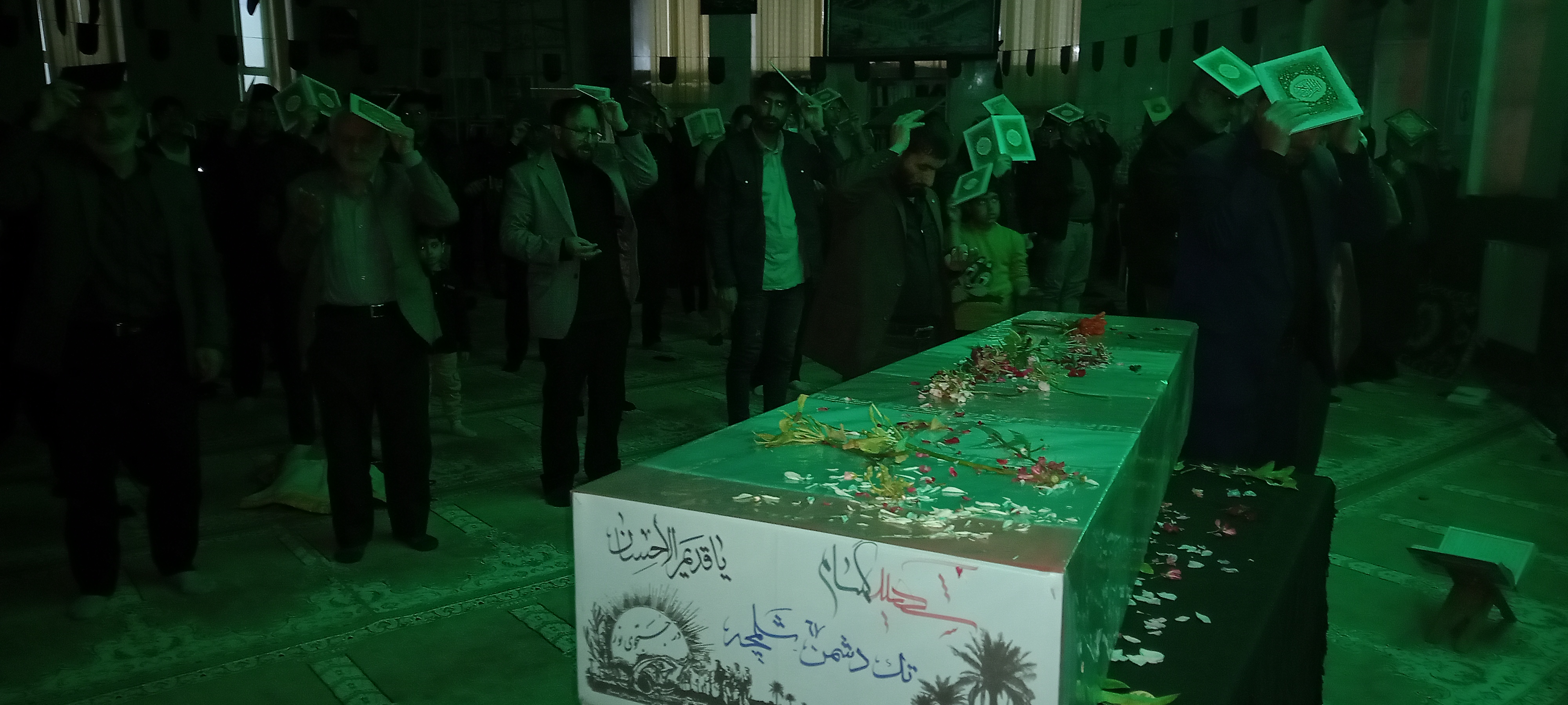 چهار مسجد قزوین میزبان پیکر شهید گمنام در شب قدر
