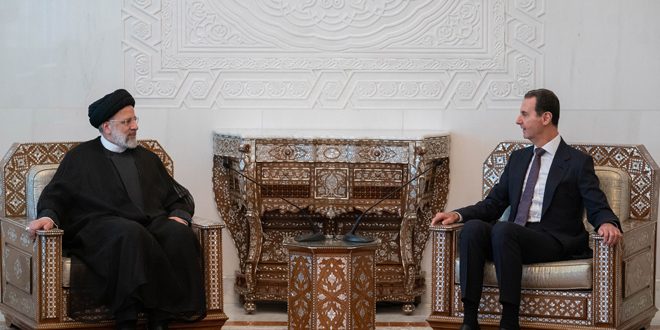 بشار اسد در دیدار با ابراهیم رئیسی: روابط سوریه و ایران پایدار است