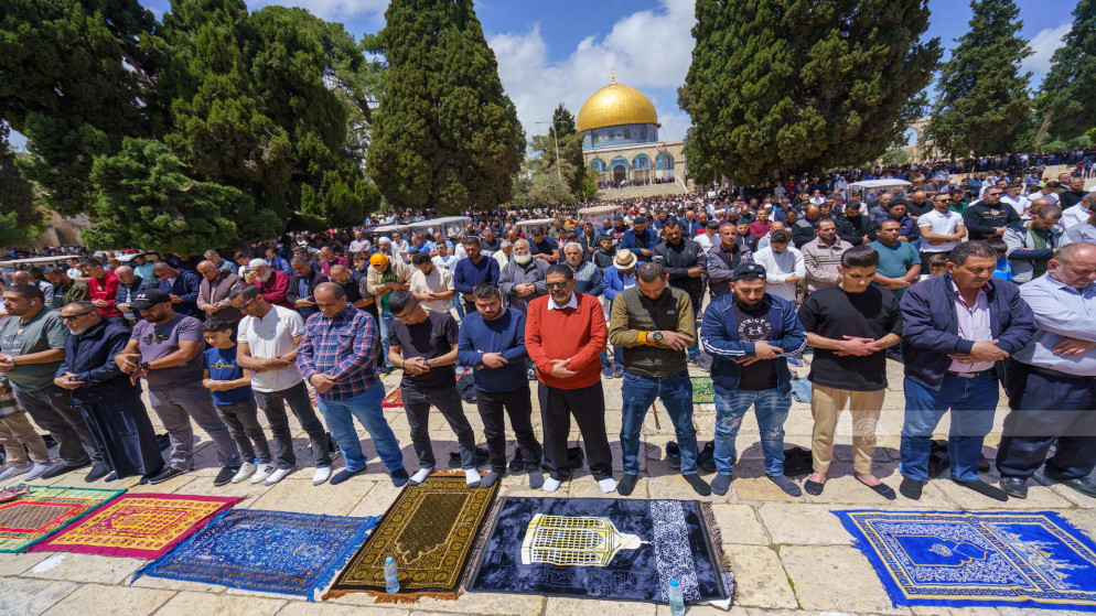 ۴۰ هزار فلسطینی نماز جمعه را در مسجد الاقصی اقامه کردند