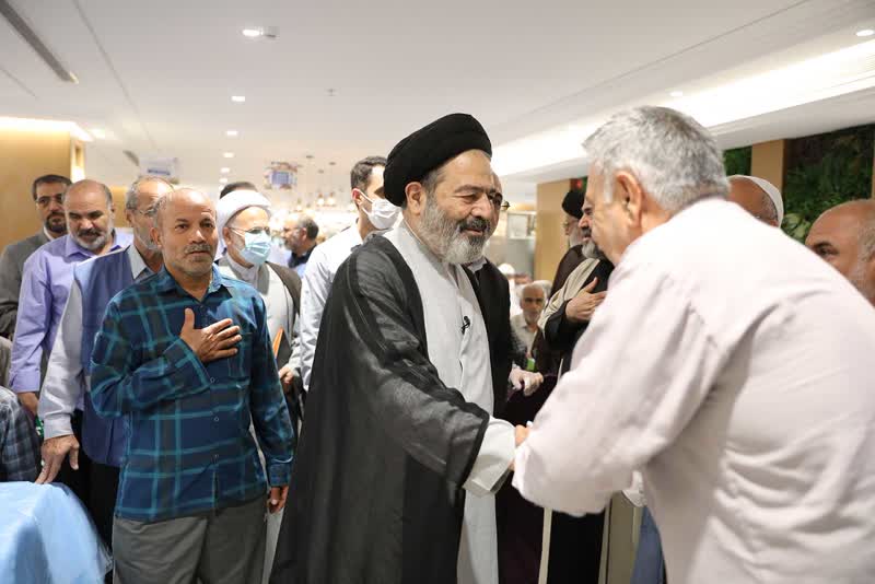 دومین دیدار سرپرست حجاج ایرانی با زائران در مکه  