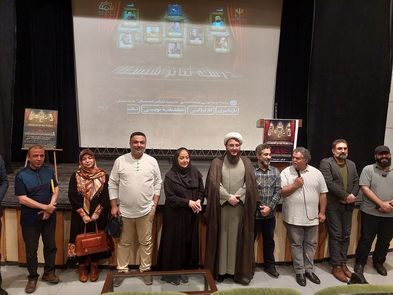 استقبال هنرمندان مسجدی از کارگاه آموزشی «مدرسه تئاتر شبستان» در گیلان 