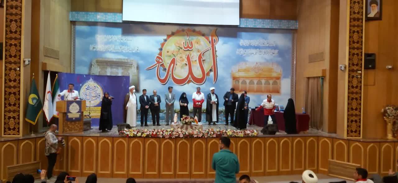 افتخار آفرینی اعضای هلال احمر زنجان در مسابقات کشوری قرآن  