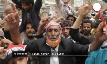 فیلم/  یمن برای برکناری صالح مصمم است