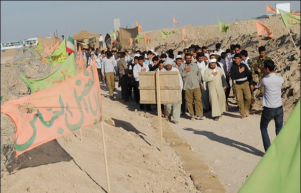 دانش آموزان بسیجی سراب به مناطق عملیاتی جنوب کشور اعزام شدند