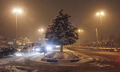 تهران یخ می‌زند