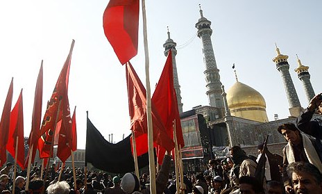 قم در سوگ امام موسی کاظم(ع) می گرید