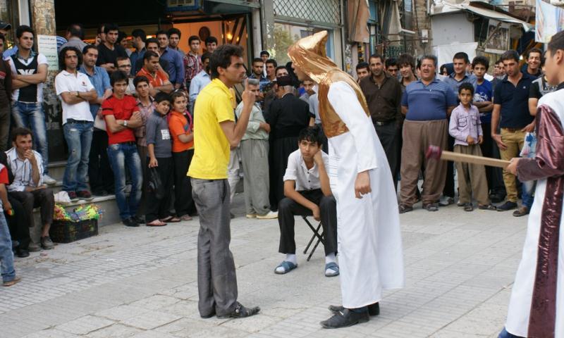 نامگذاری پارکی در مریوان به نام تئاتر خیابانی