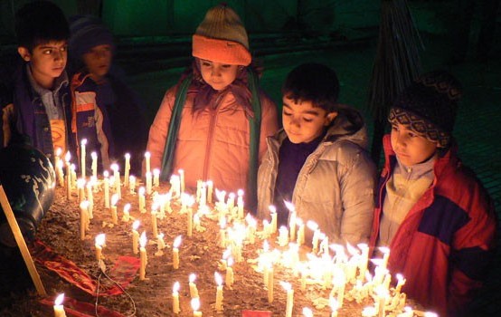 برگزاری مراسم شام غریبان اسرای کربلا در استان لرستان