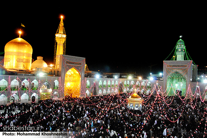 جشن بزرگ میلاد امام رضا(ع) در سنندج برگزار شد